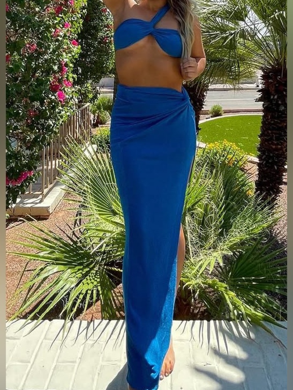 Two piece maxi set